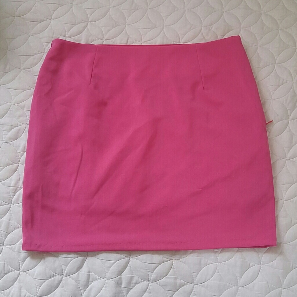 Bright Pink Mini Skirt